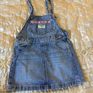 Oshkosh kids denim overall 3t